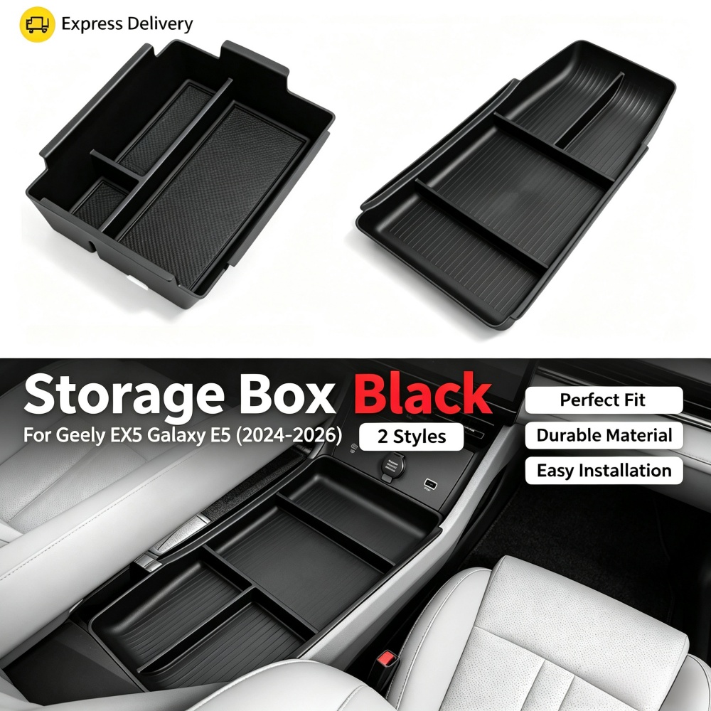 Interior Design Services - Car Central Control Armrest Under Storage