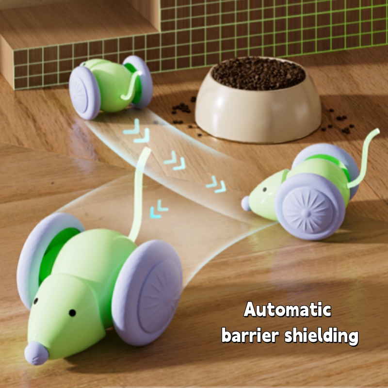 Interior Design Game - Electric Mouse Car Interactive Cat Toy