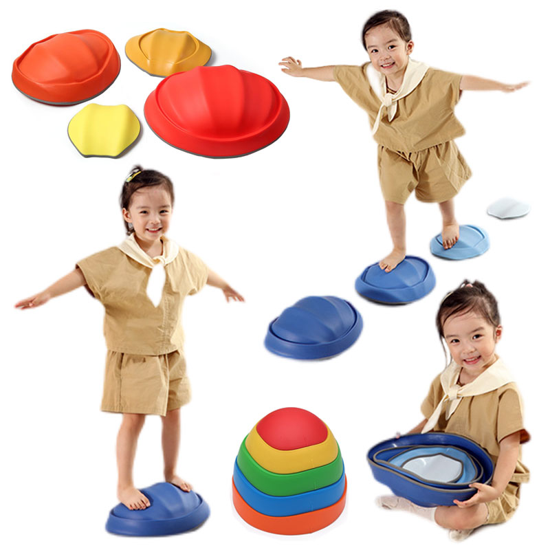 Interior Design Game - Balance Stepping Stones Kids Non-Slip Textured