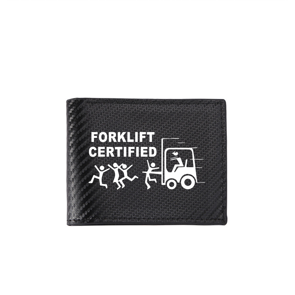 Forklift Certified Wallet With - огляд і ціна Interior Design Graphic Standards