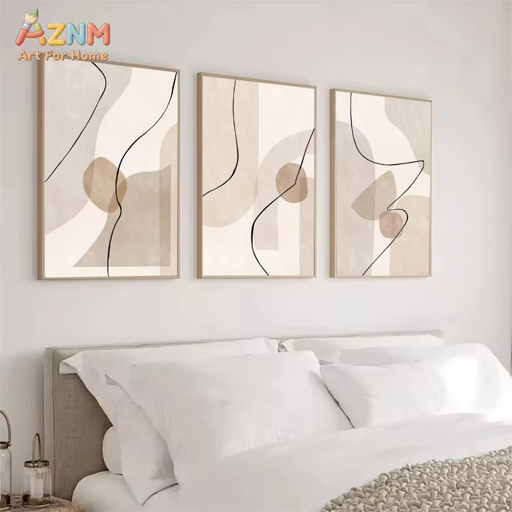 Abstract Beige Geometry Line W - огляд і ціна Interior Designer