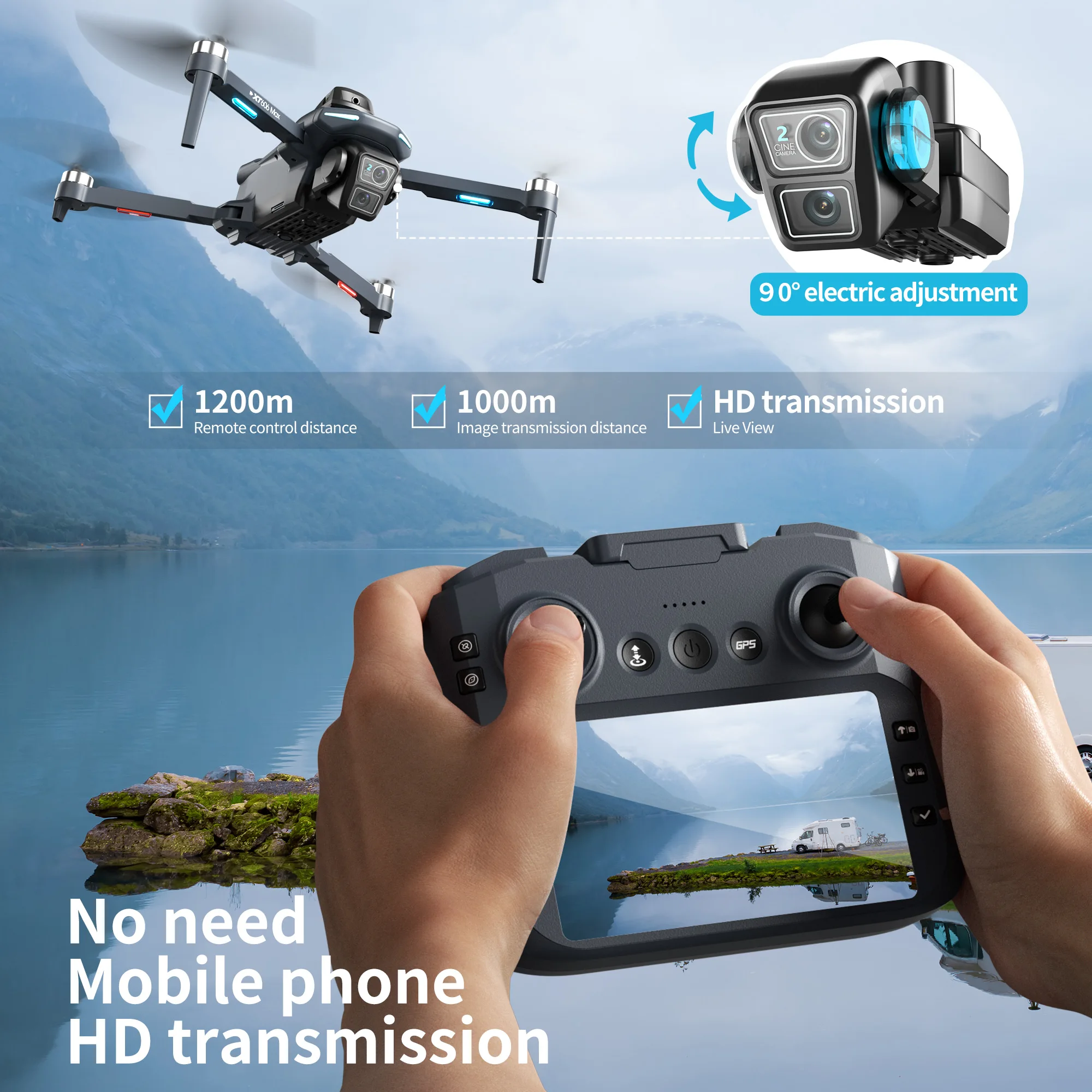 Original XT606 MAX GPS Drone 4 - огляд і ціна Interior Design Game