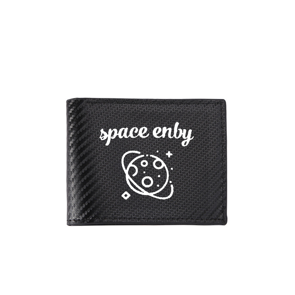 Space Enby Print Men's Wallet  - огляд і ціна Interior Design Graphic Standards