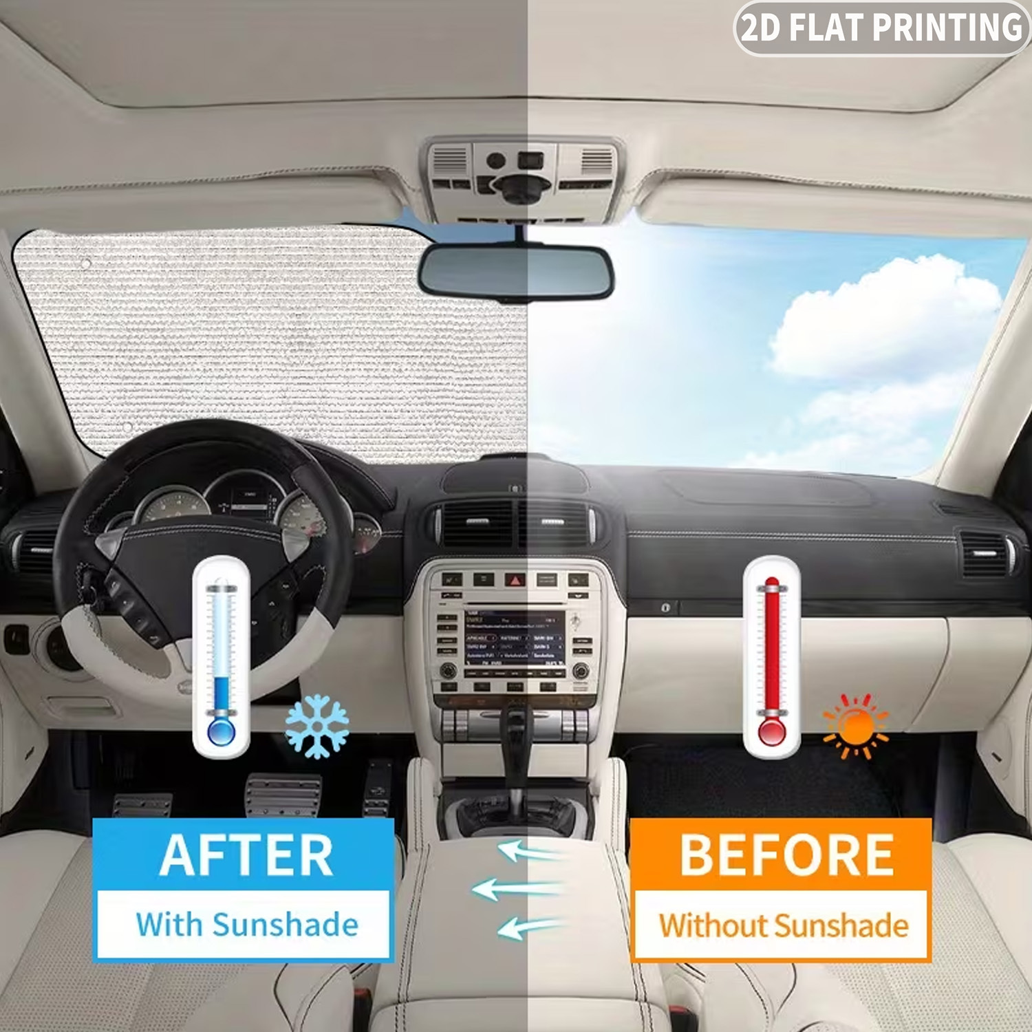 1pc Universal Car Windshield S - огляд і ціна Interior Designer